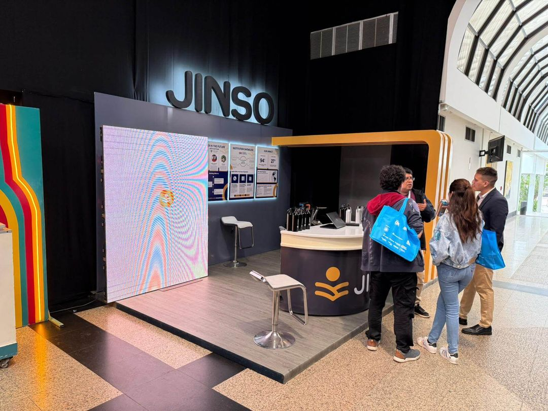 Jinso conference booth